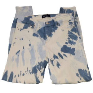 Gap size 4 skinny jeans bleach dyed EUC